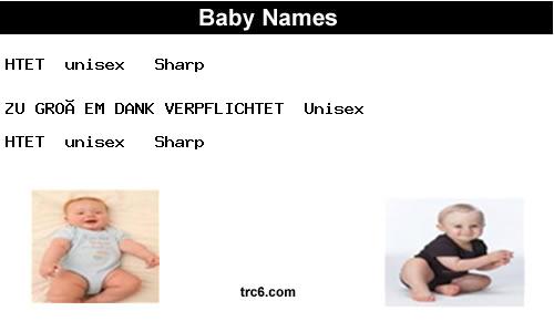 zu-großem-dank-verpflichtet baby names